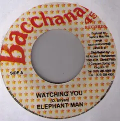 Elephant Man – Watching You (Vinyl, 7")