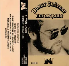 Elton John – Honky Château (Cassette, Album)