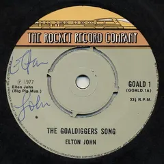 Elton John – The Goaldiggers Song (Vinyl, 7")