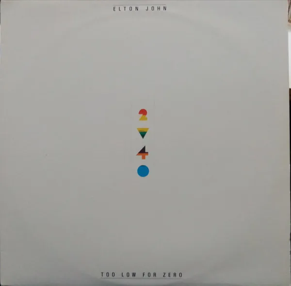 Elton John – Too Low For Zero