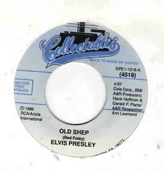 Elvis Presley – Old Shep (Vinyl, 7")