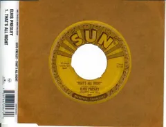 Elvis Presley – That's All Right (CD, Single)