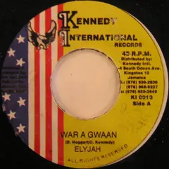 Elyjah* – War A Gwaan (Vinyl, 7")