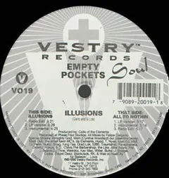 Empty Pockets Vestry Records – Illusions / All Fo Nothin (Vinyl, 12")