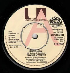 Enchantment – Sunshine (Vinyl, 7")