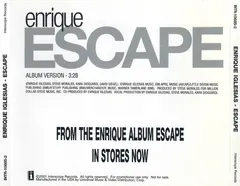 Enrique* – Escape (CD, Single)