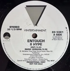 Entouch (2) – II Hype (Vinyl, 12")