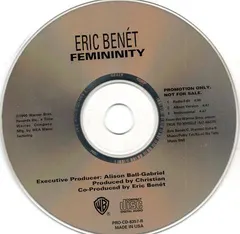 Eric Benét – Femininity (CD, Single)