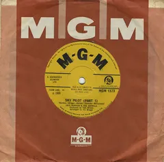 Eric Burdon & The Animals MGM Records – Sky Pilot (Vinyl, 7")