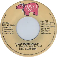 Eric Clapton – Lay Down Sally (Vinyl, 7")