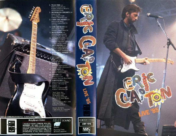 Eric Clapton – Live '85