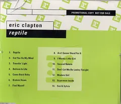 Eric Clapton Reprise Records – Reptile (CD, Album)