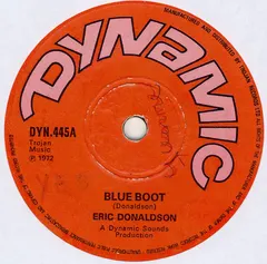 Eric Donaldson Dynamic Sounds – Blue Boot (Vinyl, 7")