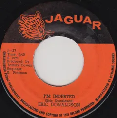 Eric Donaldson – I'm Indebted (Vinyl, 7")