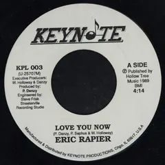 Eric Rapier – Love You Now (Vinyl, 7")