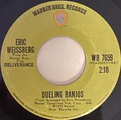 Eric Weissberg – Dueling Banjos (Vinyl, 7")