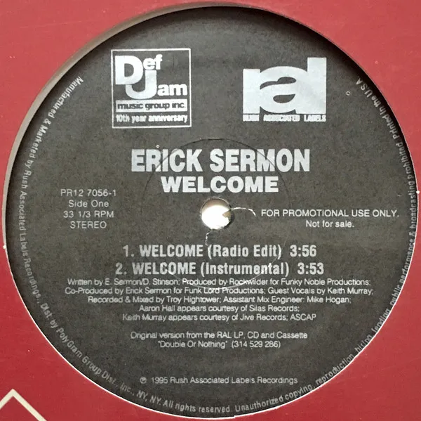 Erick Sermon – Welcome