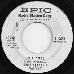 Erma Franklin – It's Over / Hello Again (Vinyl, 7")