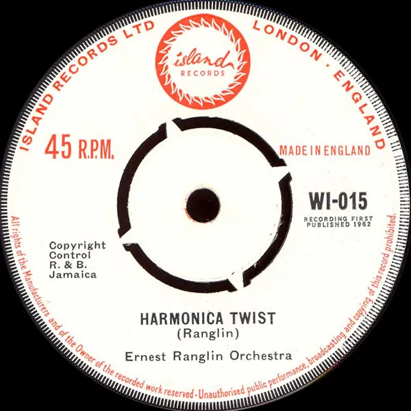 Ernest Ranglin Orchestra* – Harmonica Twist
