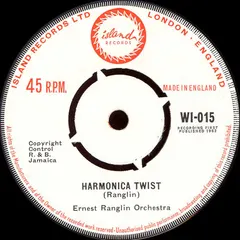 Ernest Ranglin Orchestra* – Harmonica Twist (Vinyl, 7")