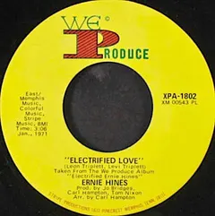 Ernie Hines – Electrified Love (Vinyl, 7")