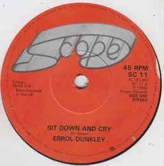 Errol Dunkley – Sit Down And Cry (Vinyl, 7")
