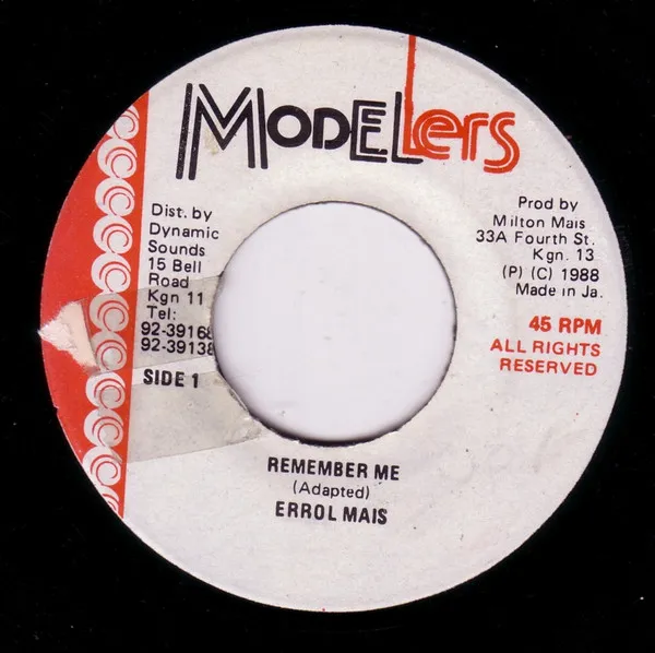 Errol Mais – Remember Me