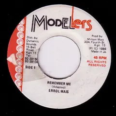 Errol Mais – Remember Me (Vinyl, 7")