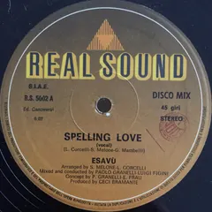 Esavù* – Spelling Love (Vinyl, 12")