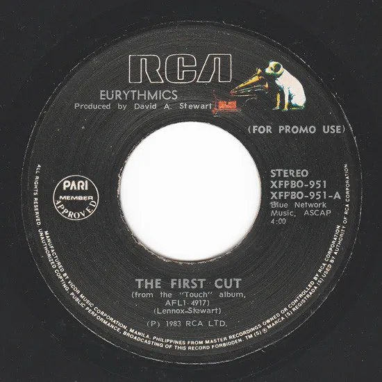 Eurythmics – The First Cut