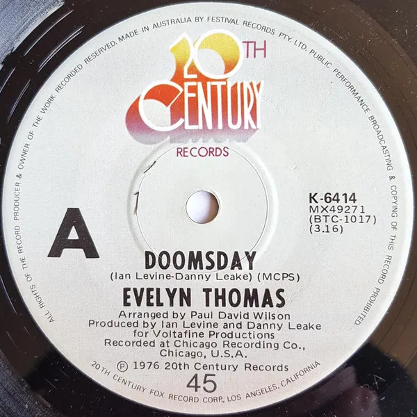 Evelyn Thomas – Doomsday
