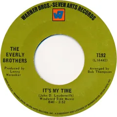 Everly Brothers – It's My Time (Vinyl, 7")