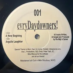 Evrydaydowners – A New Beginning / Argyle Laughter (Vinyl, 12")