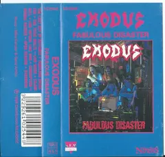 Exodus (6) – Fabulous Disaster (Cassette, Album)
