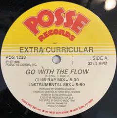 Extra Curricular – Go With The Flow (Vinyl, 12")