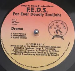 F.E.D.S. – Drama / Time (Vinyl, 12")