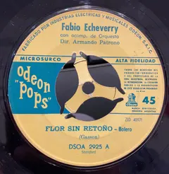 Fabio Echeverry – Flor Sin Retoño (Vinyl, 7")