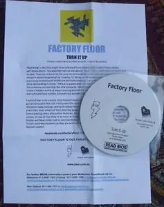Factory Floor – Turn It Up (CDr, Single)
