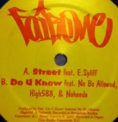Fair One – Street W/ Do U Know (Vinyl, 12")