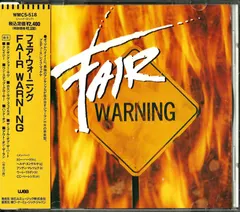 Fair Warning (2) – Fair Warning (CD, Album)