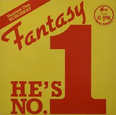 Fantasy (2) Mega Records – He's Number One (Vinyl, 12")