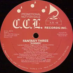 Fantasy Three – Summer / The Buck Stops Here (Vinyl, 12")