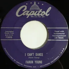 Faron Young – I Can't Dance (Vinyl, 7")