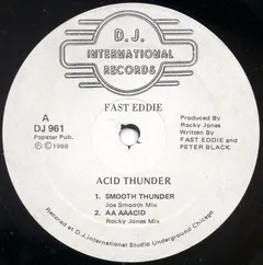 Fast Eddie* – Acid Thunder (Vinyl, 12")