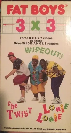 Fat Boys – ← 3 X 3 → (VHS, Compilation)