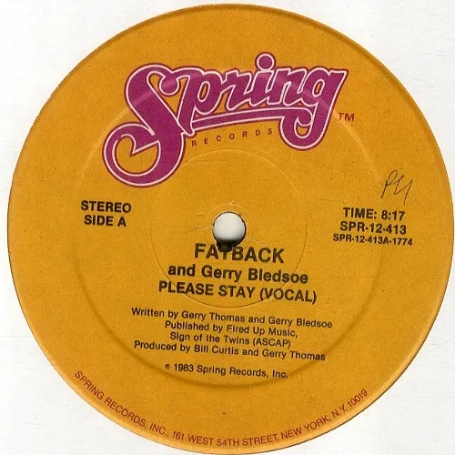 Fatback* – Please Stay