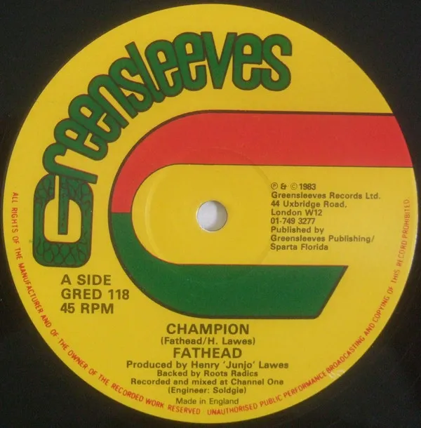 Fathead (2) – Champion