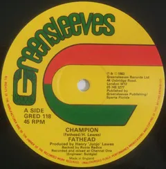 Fathead (2) – Champion (Vinyl, 12")