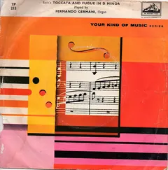 Fernando Germani – Bach's Toccata And Fugue In D Minor (Vinyl, 7")