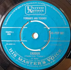 Ferrante And Teicher* – Exodus (Vinyl, 7")